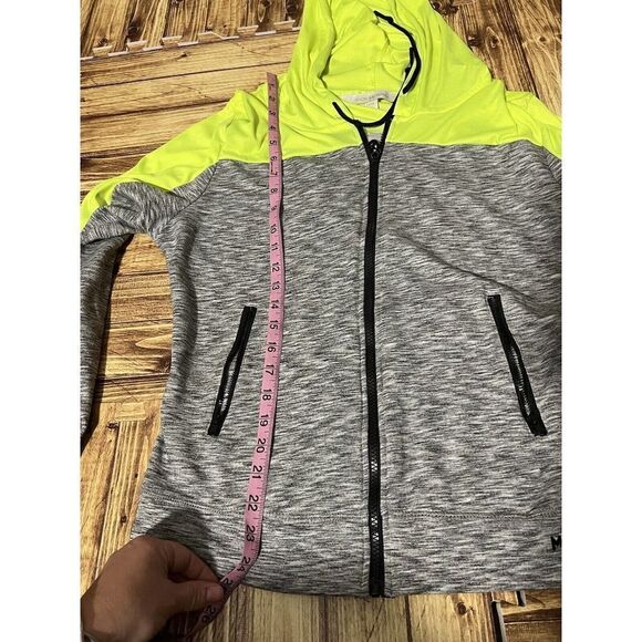 Nikki Minaj Athletic Jacket Zip Up Youth XXXL Yellow/ Gray - Picture 6 of 7